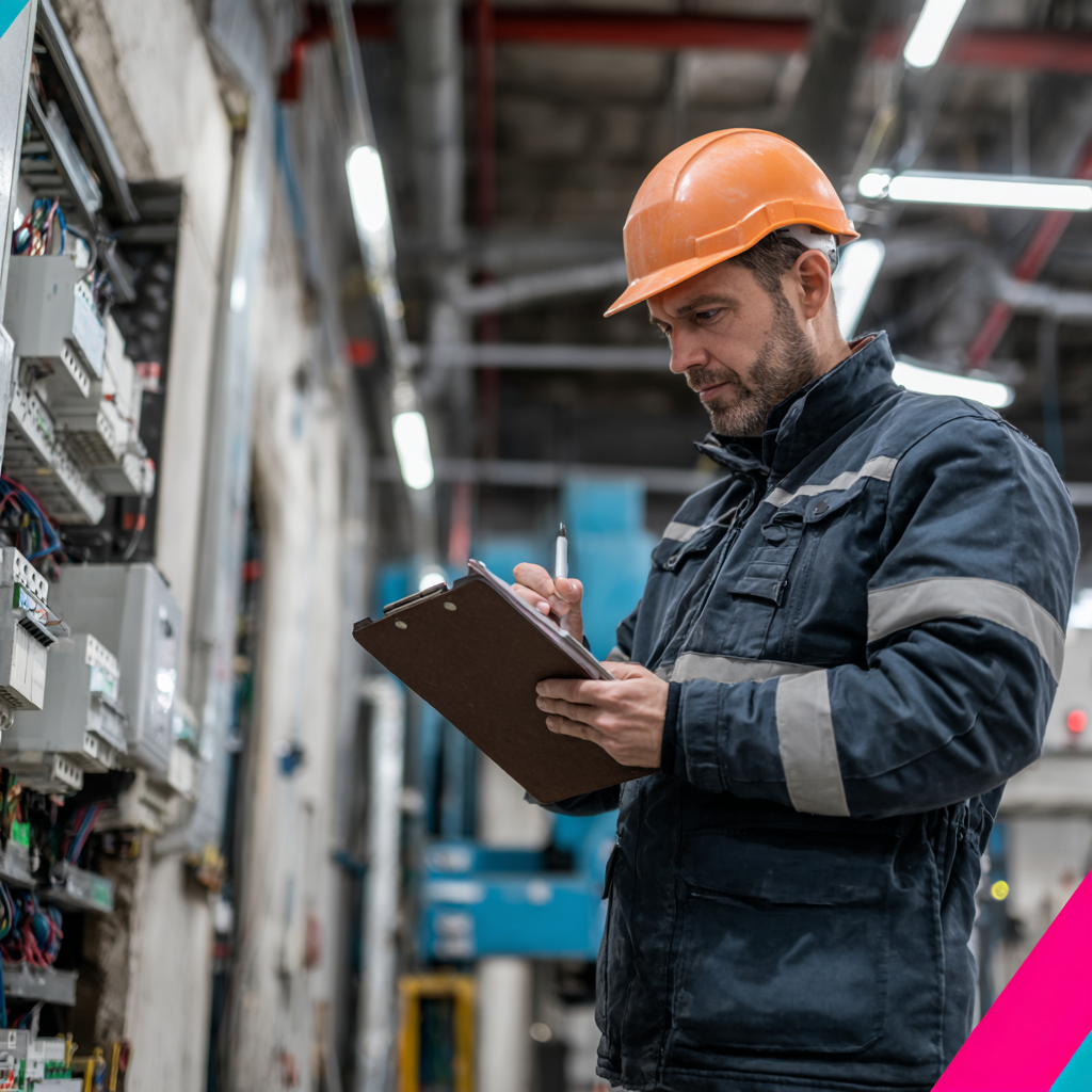 Licensed Texas electrician reviewing expiration date and continuing education requirements